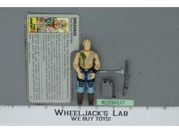 Buzzer V1 100% Complete G.I. Joe 1985 Hasbro Vintage Action Figure