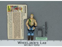 Buzzer V1 100% Complete G.I. Joe 1985 Hasbro Vintage Action Figure