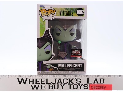 #1082 Maleficent Diamond Disney Villains Target Con Funko Pop! Vinyl Figure NEW