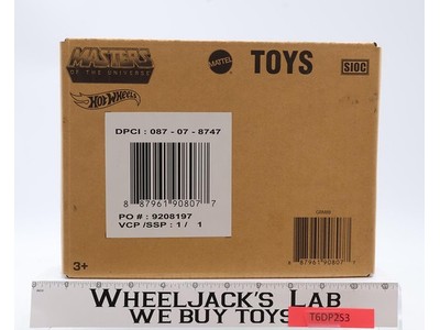 5-Pack Character Cars Masters of the Universe Hot Wheels 2020 Mattel NEW SEALED