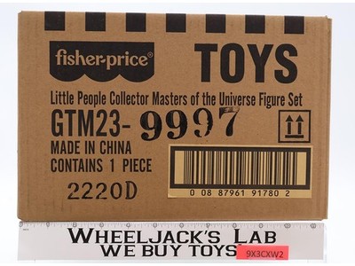 Little People Collector Masters of the Universe Fisher Price Mattel NEW SEALED
