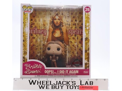 #26 Britney Spears Oops!... I Did It Again 2022 Funko Pop! Albums NEW SEALED