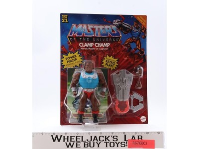 Clamp Champ Masters of the Universe 2020 Mattel Figure NEW MOSC SEALED