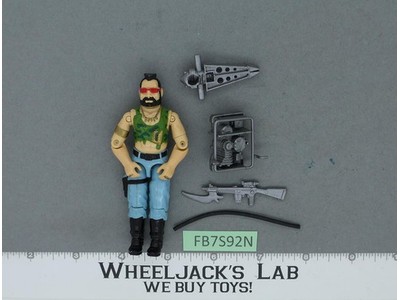 Ripper V1 100% Complete G.I. Joe 1985 Hasbro Vintage Action Figure