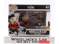 #61 Cruella In Car Disney Villains 2019 Funko Pop! Rides NEW SEALED