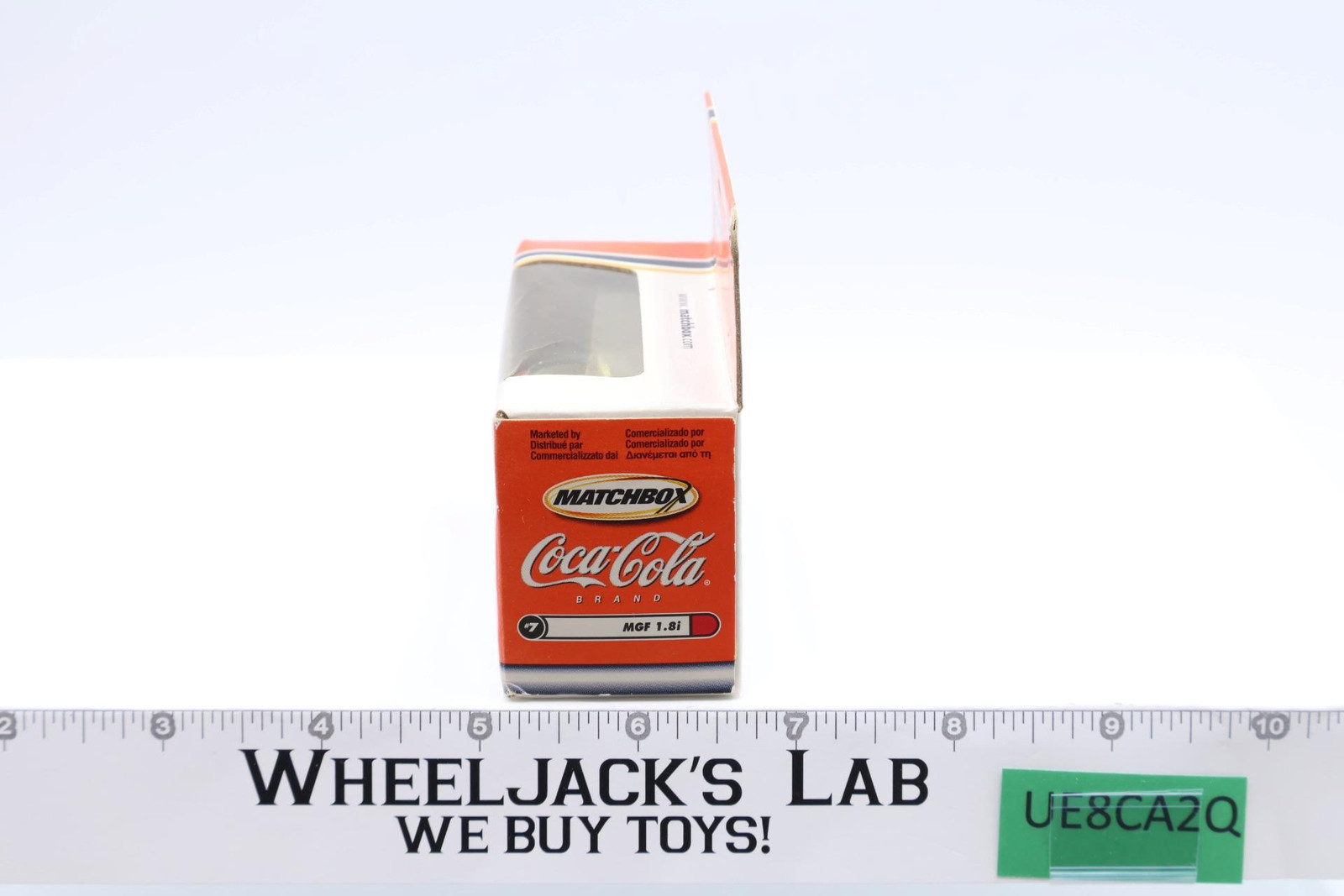 MGF 1.8i Convertible 2000 Matchbox Coca-Cola #92362 Red NEW MISB