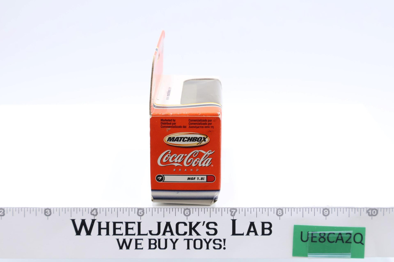 MGF 1.8i Convertible 2000 Matchbox Coca-Cola #92362 Red NEW MISB