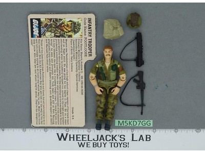 Footloose V1 100% Complete G.I. Joe 1985 Hasbro Vintage Action Figure