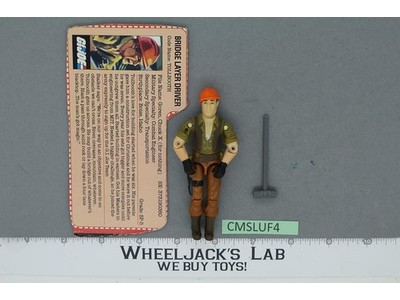 Tollbooth V1 100% Complete G.I. Joe 1985 Hasbro Vintage Action Figure