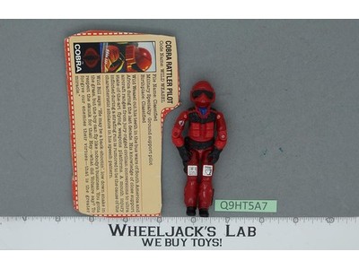 Wild Weasel V1 100% Complete G.I. Joe 1984 Hasbro Vintage Action Figure