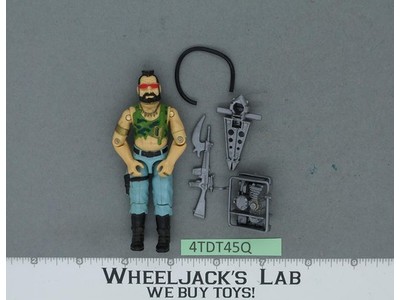 Ripper V1 100% Complete G.I. Joe 1985 Hasbro Vintage Action Figure