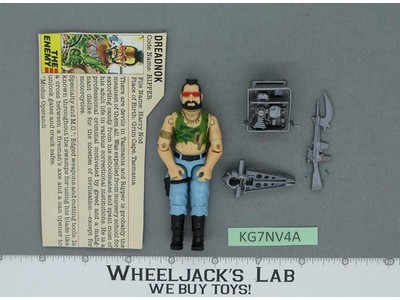 Ripper V1 100% Complete G.I. Joe 1985 Hasbro Vintage Action Figure