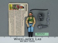 Ripper V1 100% Complete G.I. Joe 1985 Hasbro Vintage Action Figure