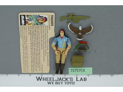 Spirit Tracker V1 100% Complete G.I. Joe 1984 Hasbro Vintage Action Figure