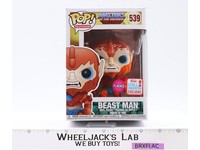 #539 Beast Man Flocked Masters of the Universe Fall Convention Funko Pop! NEW