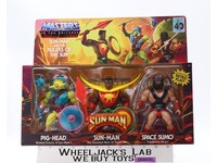 Sun-Man and the Rulers of the Sun Masters of the Universe 2022 Mattel NEW SEALED