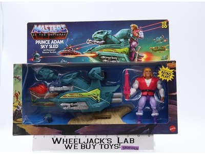 Prince Adam Sky Sled Masters of the Universe 2019 Mattel Figure NEW SEALED