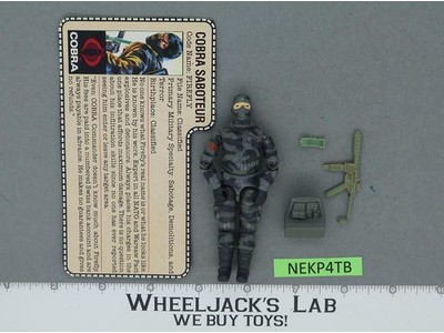 Firefly V1 100% Complete G.I. Joe 1984 Hasbro Vintage Action Figure