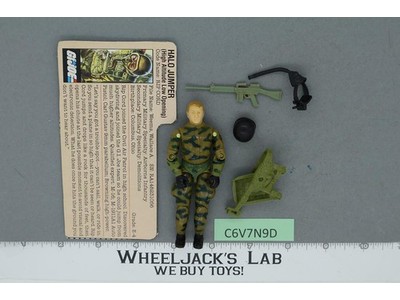 Rip Cord V1 100% Complete G.I. Joe 1984 Hasbro Vintage Action Figure
