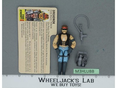 Torch V1 100% Complete G.I. Joe 1985 Hasbro Vintage Action Figure