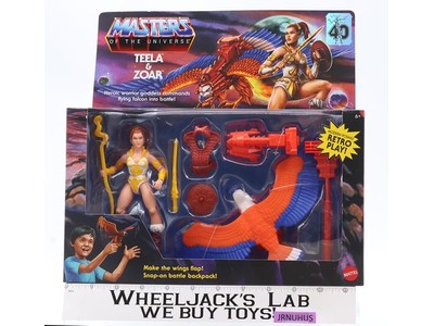 Teela & Zoar Masters of the Universe Origins 2022 Mattel Figures NEW SEALED