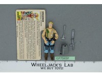 Buzzer V1 100% Complete G.I. Joe 1985 Hasbro Vintage Action Figure