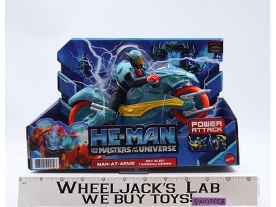 Man-At-Arms Sky Sled He-Man and the Masters of the Universe Mattel NEW SEALED