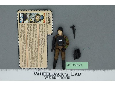 Major Bludd V1 100% Complete 1983 G.I. Joe Hasbro Vintage Action Figure