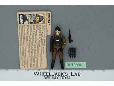 Major Bludd V1 100% Complete 1983 G.I. Joe Hasbro Vintage Action Figure