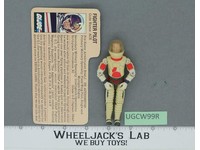 Ace V1 100% Complete G.I. Joe 1983 Hasbro Vintage Action Figure