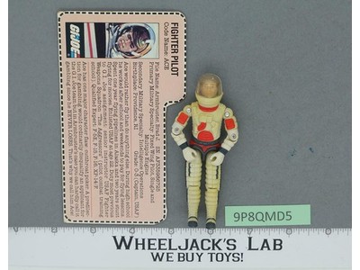 Ace V1 100% Complete G.I. Joe 1983 Hasbro Vintage Action Figure