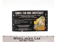 Sweepstakes Promo Paper Insert ORIGINAL Star Wars ESB 1979 Kenner