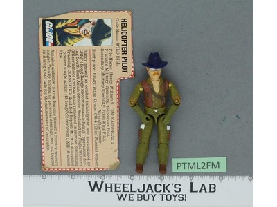 Wild Bill V1 100% Complete G.I. Joe 1983 Hasbro Vintage Action Figure