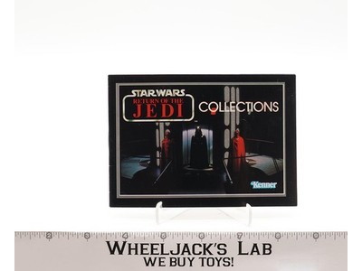 Darth Vader & Royal Guards Mini Toy Catalog ORIGINAL Star Wars ROTJ 1983 Kenner