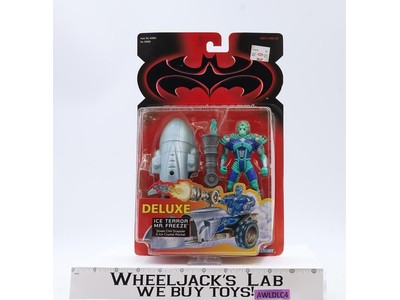 Deluxe Ice Terror Mr. Freeze Batman & Robin 1997 Kenner Action Figure NEW SEALED
