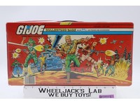GI Joe Collectors Case 24 Action Figures W/ TRAYS 1984 Tara Toy Accessory