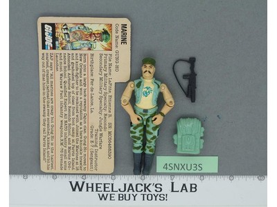 Gung Ho V1 100% Complete G.I. Joe 1983 Hasbro Vintage Figure