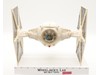 Imperial Tie Fighter WHITE 100% Complete Star Wars 1978 Vintage Kenner Vehicle