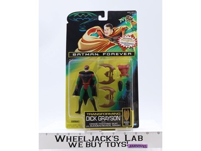 Transforming Dick Grayson Batman Forever Kenner 1995 Action Figure NEW SEALED
