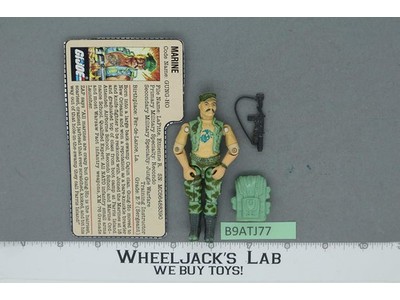 Gung Ho V1 100% Complete G.I. Joe 1983 Hasbro Vintage Figure