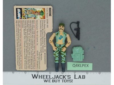 Gung Ho V1 100% Complete G.I. Joe 1983 Hasbro Vintage Figure