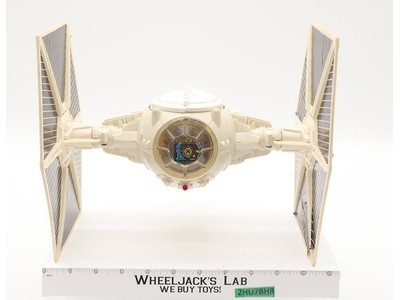 Imperial Tie Fighter WHITE 100% Complete Star Wars 1978 Vintage Kenner Vehicle
