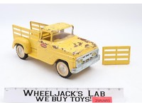Tonka Yellow Classic Stake Farm Pickup 1962 Pressed Steel Vehicle Vintage