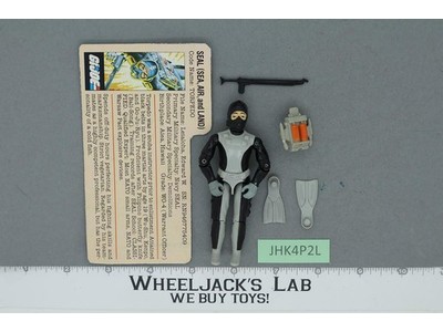 Torpedo V1 100% Complete G.I. Joe 1983 Hasbro Vintage Action Figure