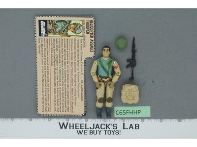 Airborne V1 100% Complete G.I. Joe 1983 Hasbro Vintage Action Figure