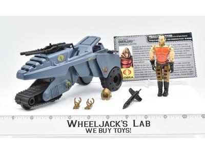 Overlord's Dictator W/ Dictator 1989 GI Joe Vintage Action Figure Vehicle Hasbro