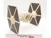 Imperial Tie Fighter WHITE 100% Complete Star Wars 1978 Vintage Kenner Vehicle