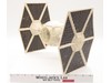 Imperial Tie Fighter WHITE 100% Complete Star Wars 1978 Vintage Kenner Vehicle
