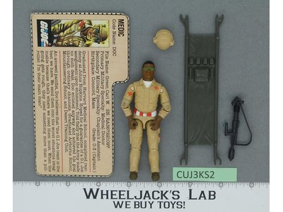 Doc V1 100% Complete G.I. Joe 1983 Hasbro Vintage Action Figure