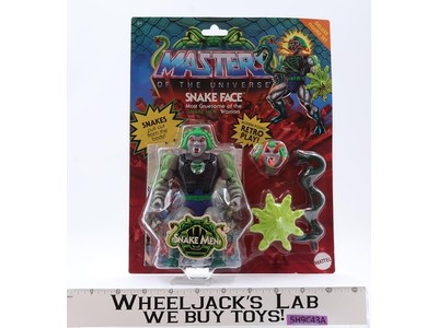 Snake Face Masters of the Universe 2022 Mattel Action Figure NEW MOSC SEALED